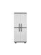 Double Door Wardrobe Plastic with 8 Shelves 73x44x179cm