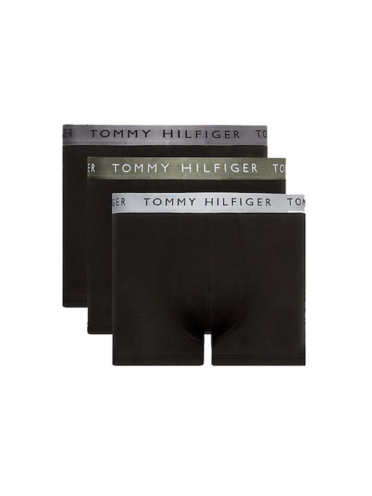 Tommy Hilfiger Μποξεράκια 3Pack Μαύρα