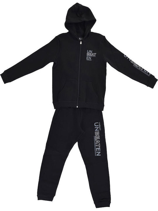 Kinder Sweatpants Set - Jogginganzug Schwarz 2Stück