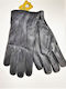 Men's leather gloves Infinity M-GLOV-BLACK-523 Black