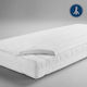 Breathable Mattress Cover White 120X200