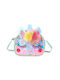 CHILDREN'S SHOULDER BAG UNICORN WHITE