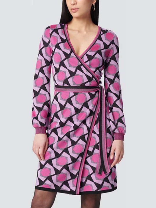 Diane Von Furstenberg Damenkleid Ganztägig Lila