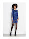 Mini Rochie de Seara Albastru