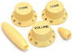 Music Accessories Stratocaster Potentiometer Knob Set Cream Guitar Accessories