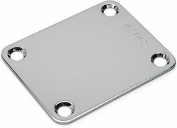 Neck Plate Serial Number Chrome Back Plate