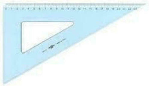 Arda Geometrisches Dreieck Kunststoff Transparent 60cm