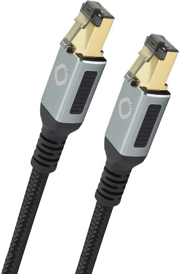 Oehlbach U/UTP Кат.8.1 Кабел за Ethernet мрежа 1м Черен 1бр
