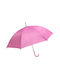 Perletti Automatic Umbrella with Walking Stick Fuchsia