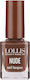 Lollis Beauty Make Up Glossy Βερνίκι Νυχιών Ροζ