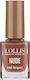 Lollis Beauty Make Up Glossy Βερνίκι Νυχιών Ροζ