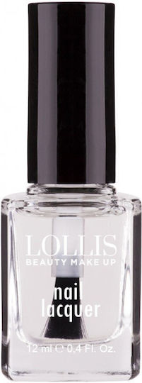 Lollis Beauty Make Up Sheer Βερνίκι Νυχιών Διάφανο