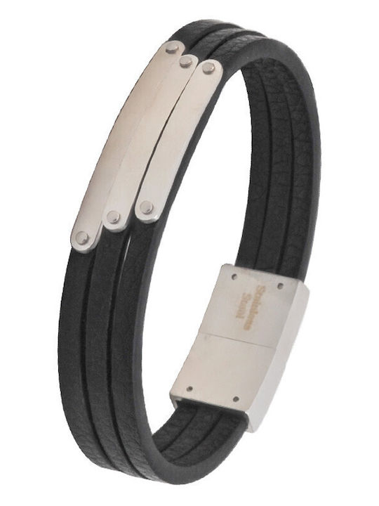 Herren Armband aus Leder