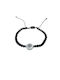 Herren Armband Makramee aus Stahl