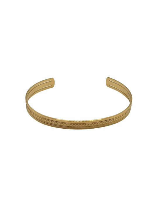 Charmy Bracelet Handcuffs made of Steel Gold Plated