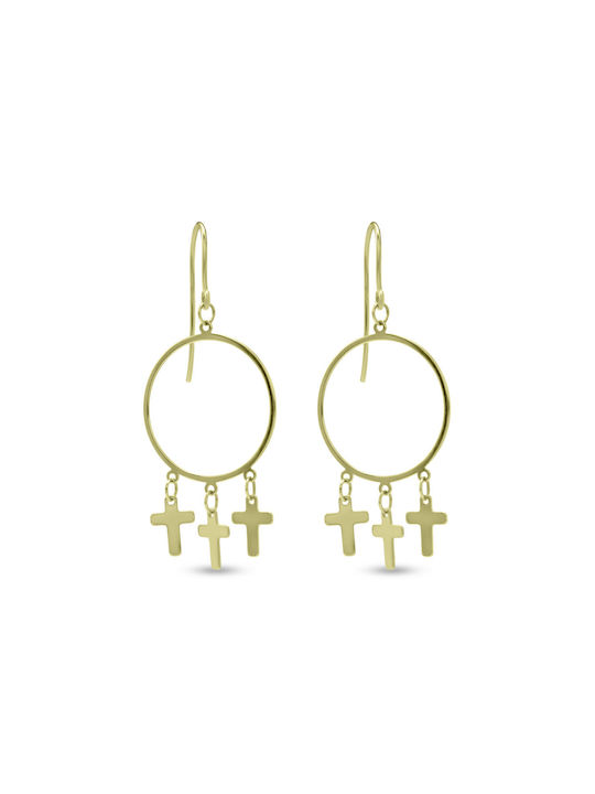 Earrings Pendants Gold Plated