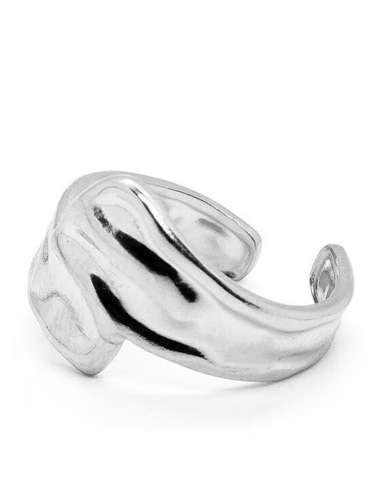 Piercing.gr Damen Ring aus Stahl Vergoldet