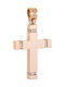 White Gold Cross 14K