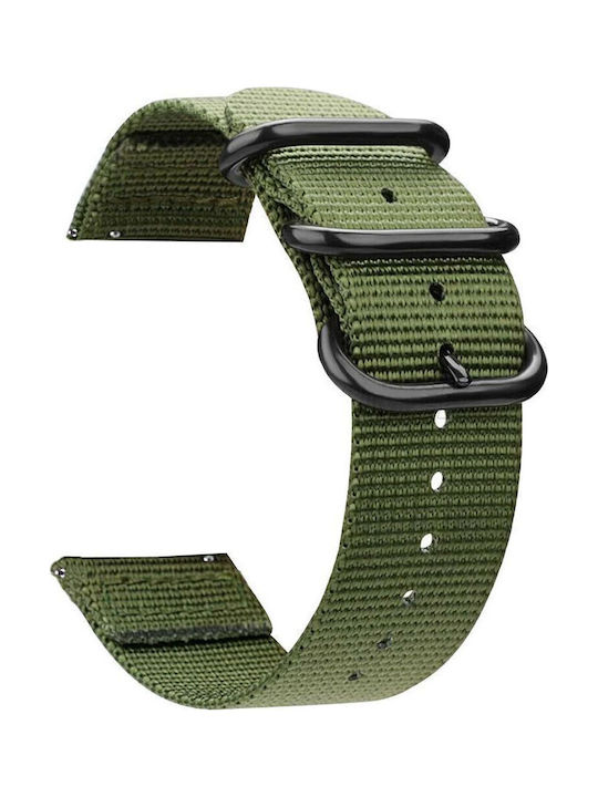 KOSTELO Fabric Strap Green 22mm