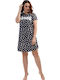 Vienetta Secret Summer Women's Nightdress Gray Vienetta
