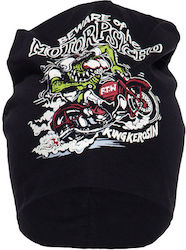 King Kerosin Beanie Unisex Σκούφος Πλεκτός σε Μαύρο χρώμα