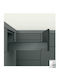 Blum Rectangular Metal Drawer Anthracite 50x9cm 104-770M500Gray