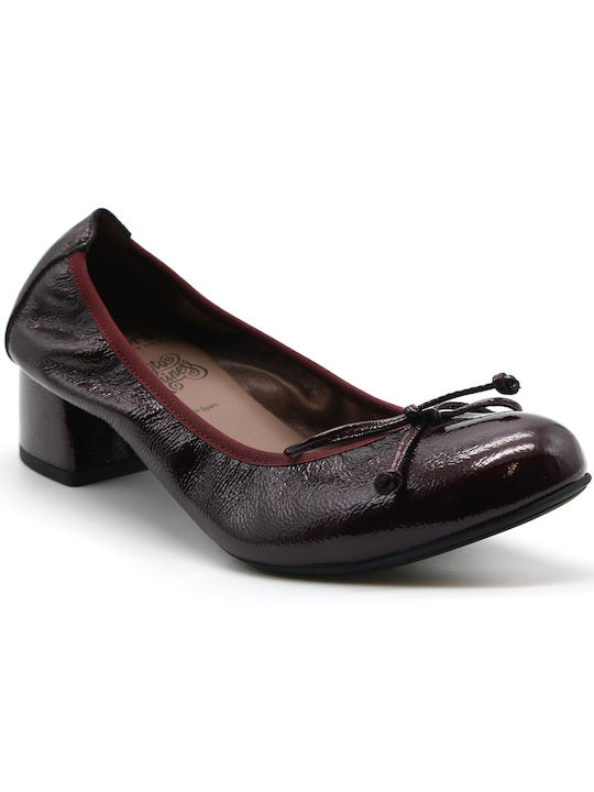 Wonders Pantofi cu toc Burgundy