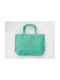 Jassz Υφασμάτινη Τσάντα για Ψώνια σε Πράσινο χρώμα