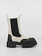 Softies Women's Chelsea Boots White