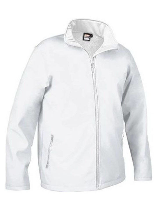 Valento Horizon Work Jacket Softshell White