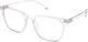 Crulle Transparent Plastic Rame ochelari TR1886 C4
