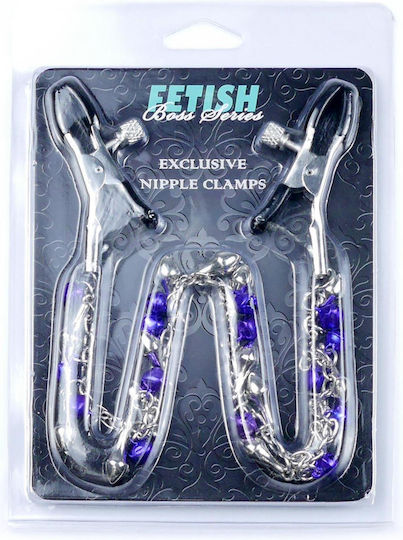 Boss Of Toys Nipple Clamps in Silver Color