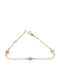 Kontopoulos Kids Bracelet Chain from Gold 9K with Flower