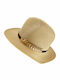 Gift-Me Unisex Men's Hat Fedora with Vegan Leather & Gold Fishbone detailing