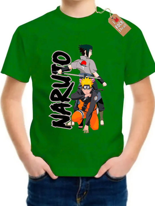 Παιδικό T-shirt Πράσινο Naruto Anime