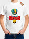 Παιδικό T-shirt Λευκό Brawl Stars