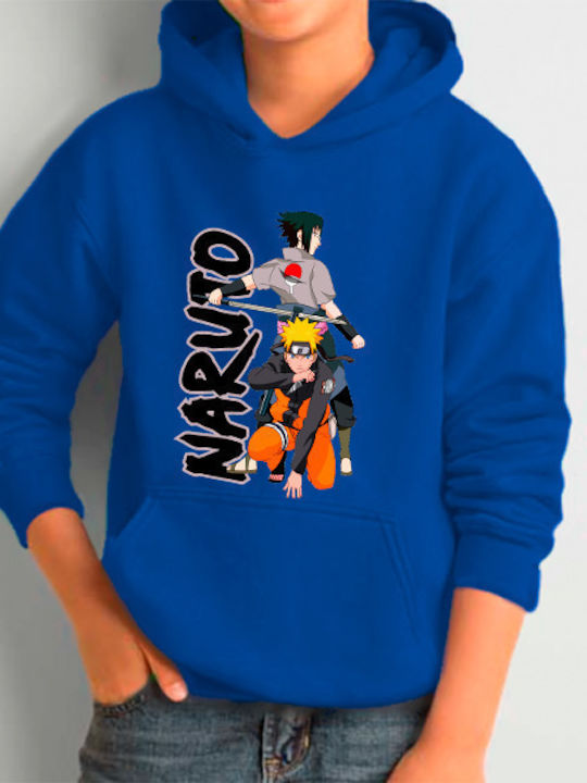 Παιδικό Φούτερ με Τσέπες Μαύρο Naruto Uzumaki