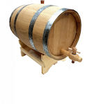 Wooden Art Wine Wooden Barrel with Tap 30lt 0553