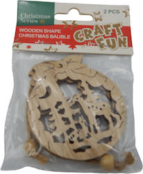 Craft Fun Wooden Christmas Decoration