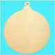 Drew Pearson International Ltd Wooden Christmas Decoration 1pcs
