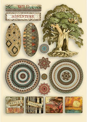 Stamperia Wooden Decoration 1pcs