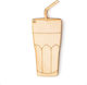 Adorex Holz Osterdekoration 7x3.5cm