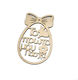 Woodseason Wooden Easter Decoration 1pcs