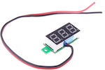 Electric Panel Voltmeter 3.5-30V