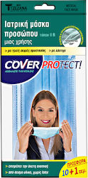Cover Mască De Protecție De Unică Folosință Tip IIR Chirurgical 1 Buc Cover Mască De Protecție De Unică Folosință Tip IIR Chirurgical 1 Buc