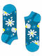 Axidwear Daisies Socks Light Blue