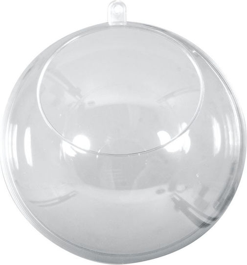 Rayher Clear 8cm Cut-out 4 5cm Kunststoff Weihnachtliches Dekorationselement für DIY-Bastelprojekte