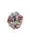 Christmas Decorative Wreath Battery Powered 25cm