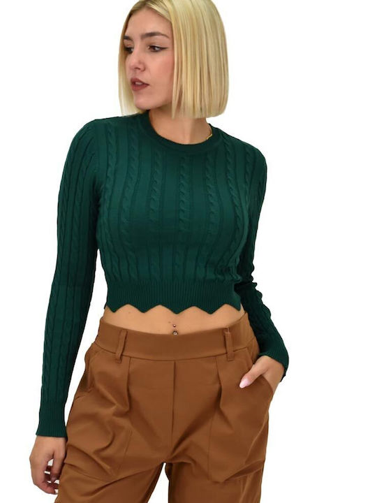 Potre Women's Blouse Long Sleeve Green