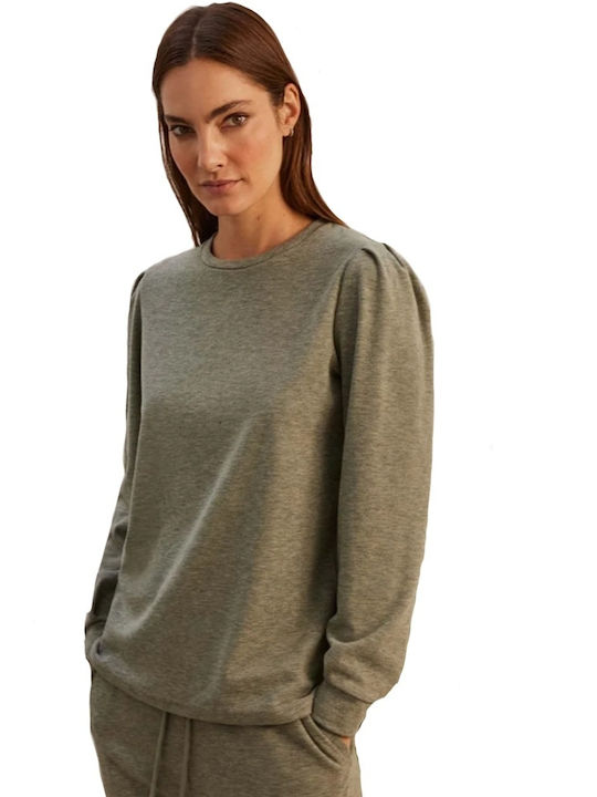 Ysabel Mora Women's Sweatshirt Khaki